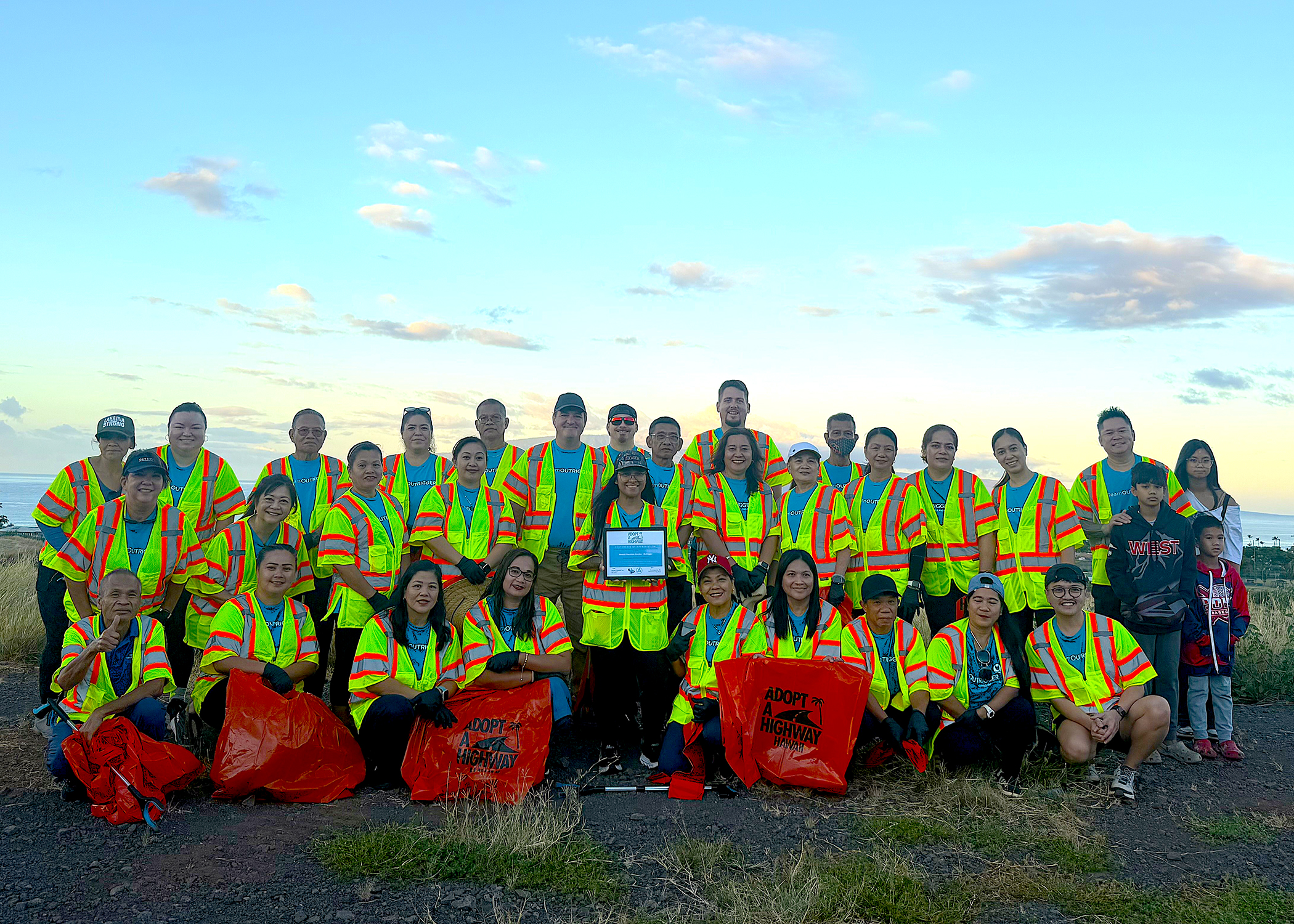 Resort employees recognized for Lahaina Bypass cleanups